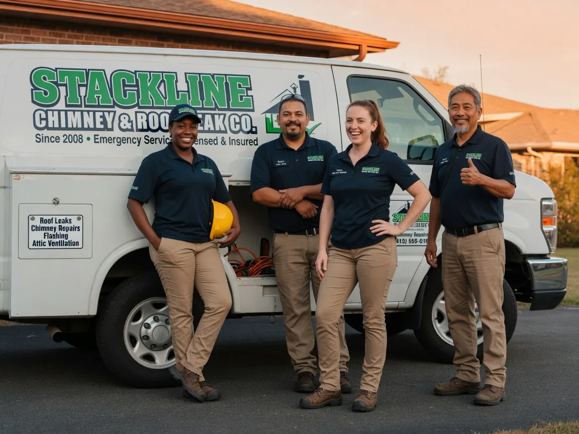 Chimney flashing repair company in Mount Pleasant, OH